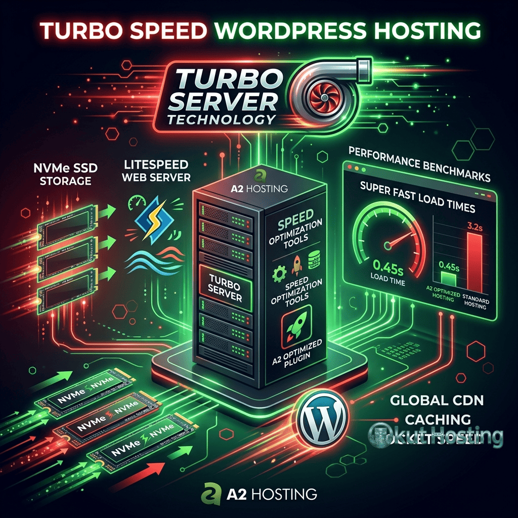 A2 Hosting Turbo - WordPress Speed Optimization Plans - Featured Image